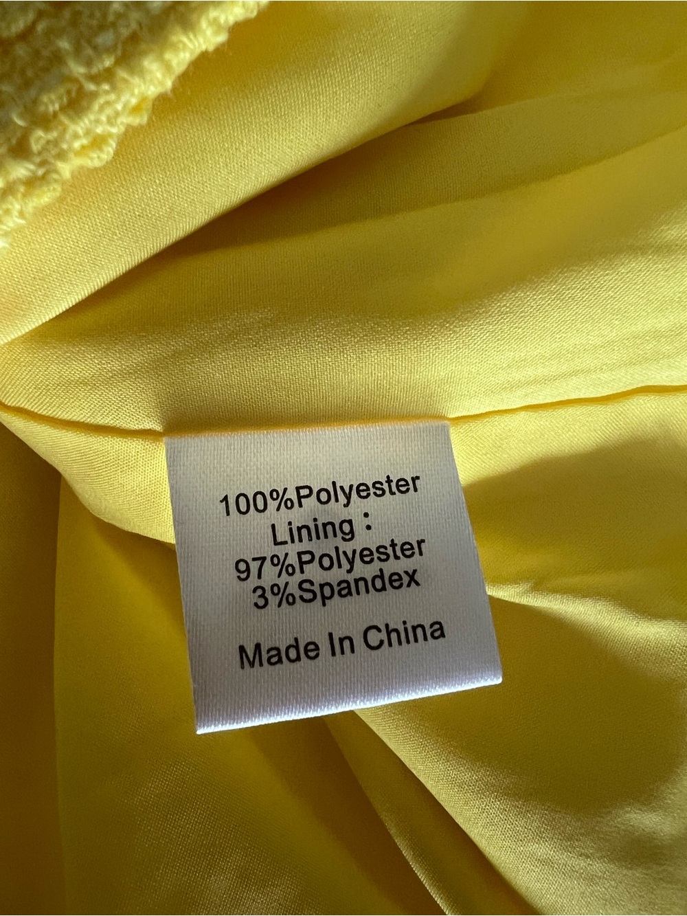 Tuckernuck Bright Yellow Textured Short Sleeve Jackie Shift Dress - Picture 6 of 6